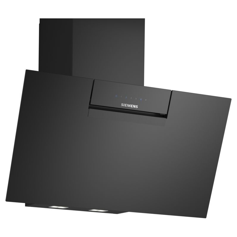Okap naścienny Siemens LC87KFN60 iQ300 80 cm Czarne szkło