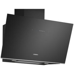 Okap naścienny Siemens LC91KLT60 iQ700 90 cm Czarne szkło