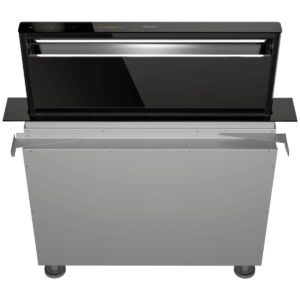 Okap nablatowy Downdraft MIELE DAD 4841 Black Levantar ObsidianBlack