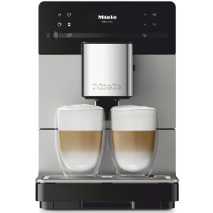 Wolnostojący ekspres do kawy z funkcją OneTouch for Two CM 5510 Silence AlusilverMetallic Miele
