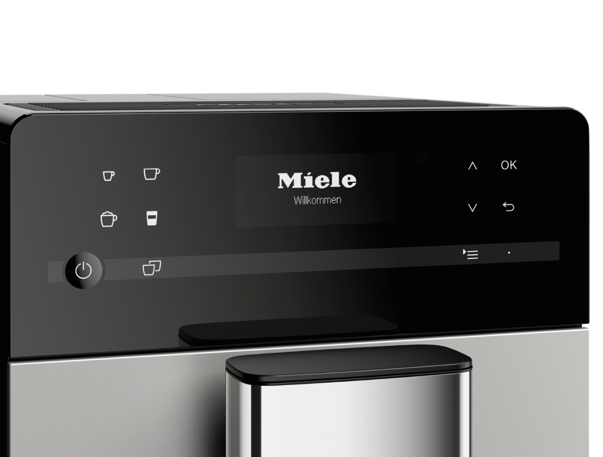 Wolnostojący ekspres do kawy z funkcją OneTouch for Two CM 5510 Silence AlusilverMetallic Miele - obrazek 2