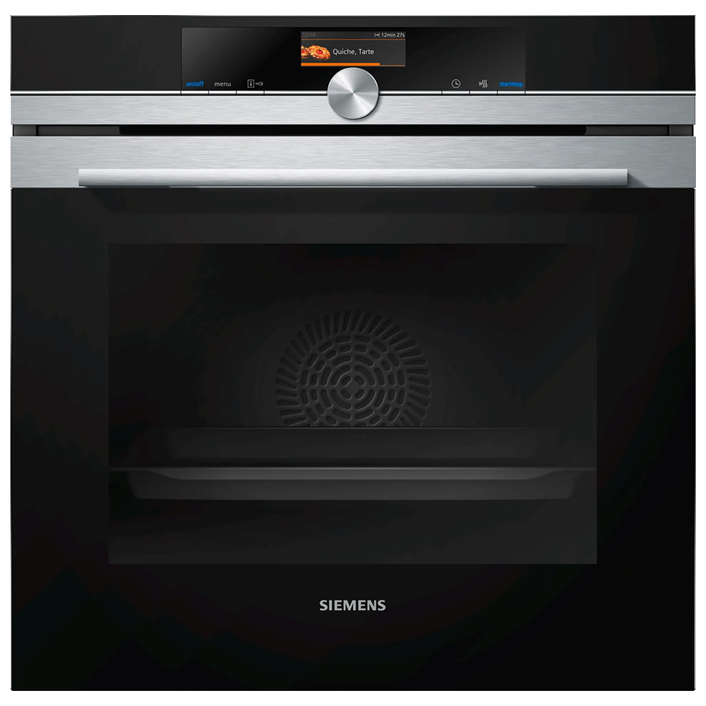 Piekarnik do zabudowy HB676GBS1 iQ700 60 x 60 cm Stalowy