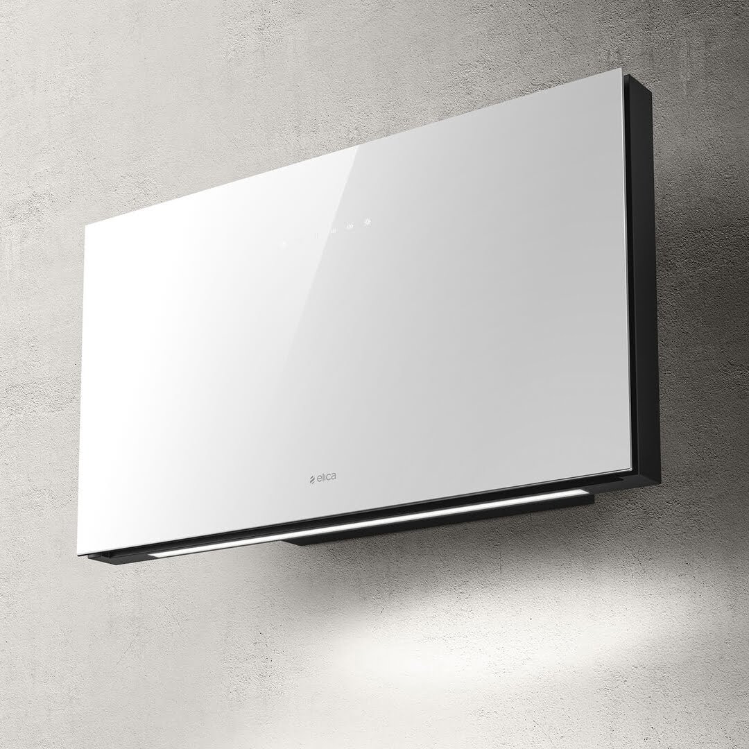Okap naścienny PRF0165707 PLAT 55cm biały