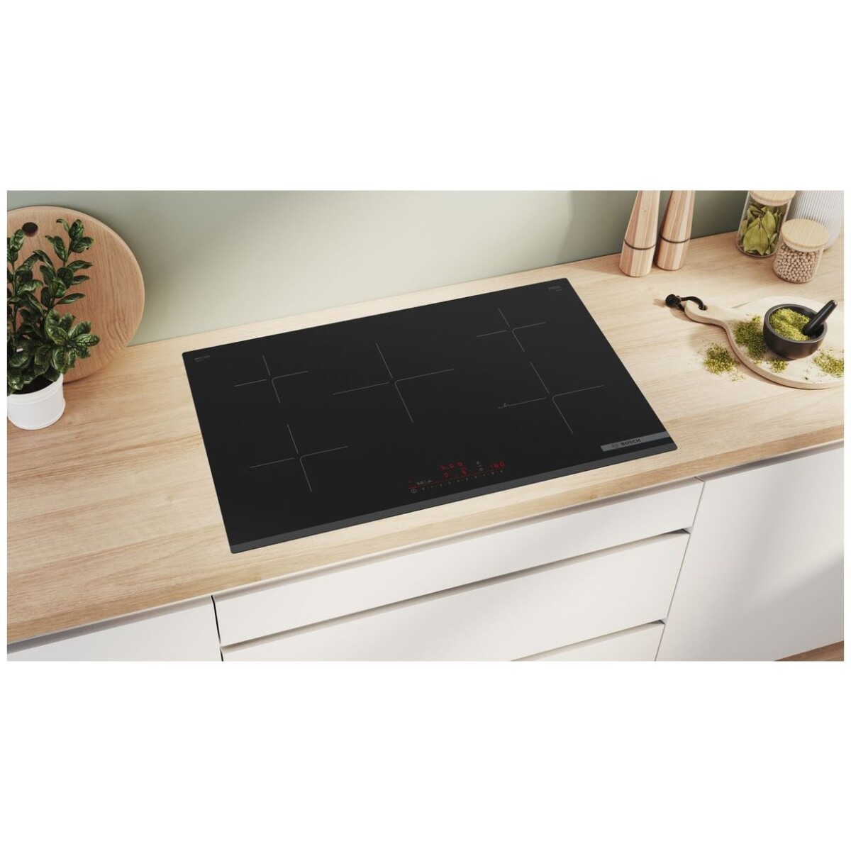 Płyta indukcyjna Bosch PIV83KHC1E 80 cm Serie 6 Czarny - obrazek 4