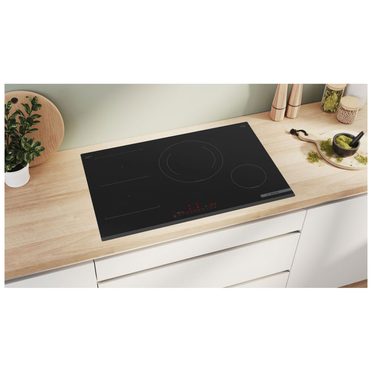 Płyta indukcyjna Bosch PVS831HB1E 80 cm Serie 6 Czarny - obrazek 4