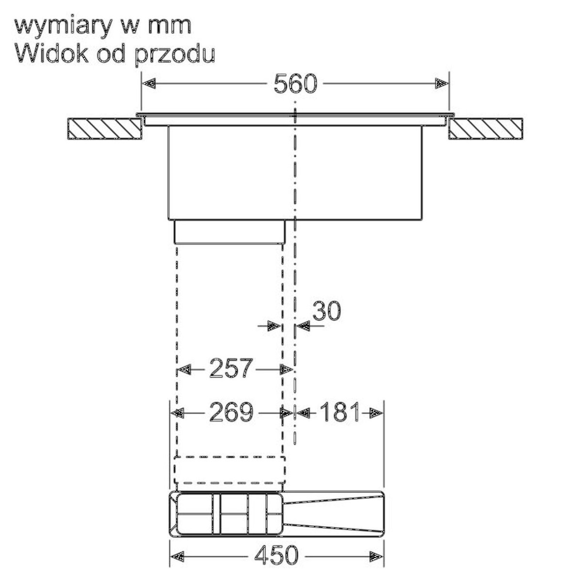 Płyta indukcyjna zintegrowana z wyciągiem Bosch PVS611B16E 60 cm Serie 4 - obrazek 13