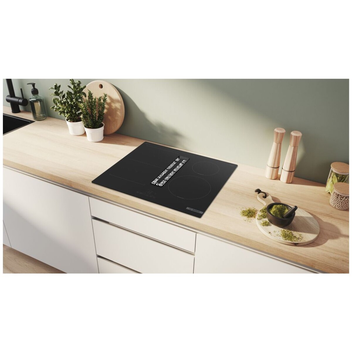 Płyta indukcyjna zintegrowana z wyciągiem Bosch PVS611B16E 60 cm Serie 4 - obrazek 4