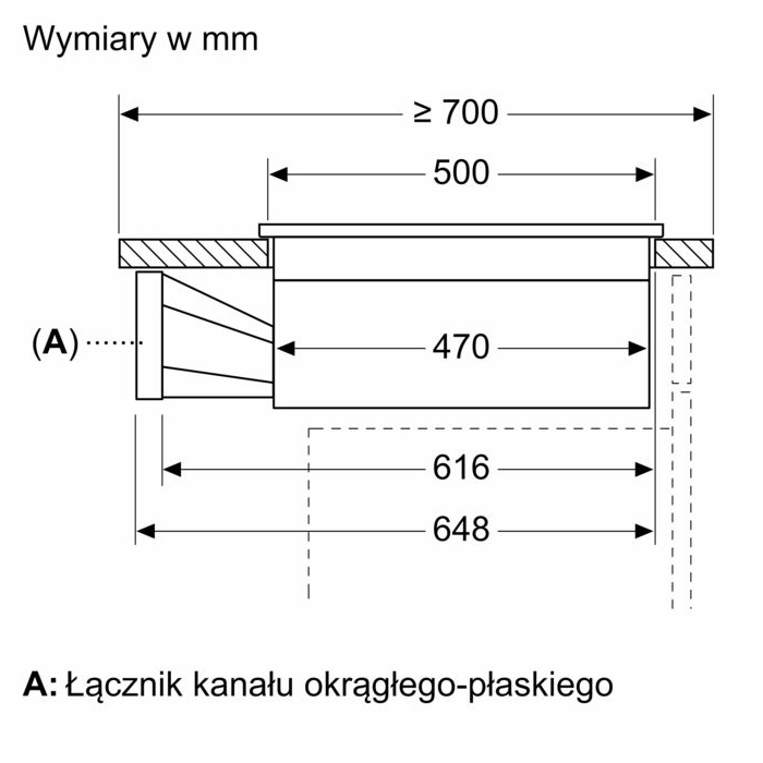 Płyta zintegrowana Siemens ED811HQ26E iQ500 z wyciągiem 80 cm - obrazek 5