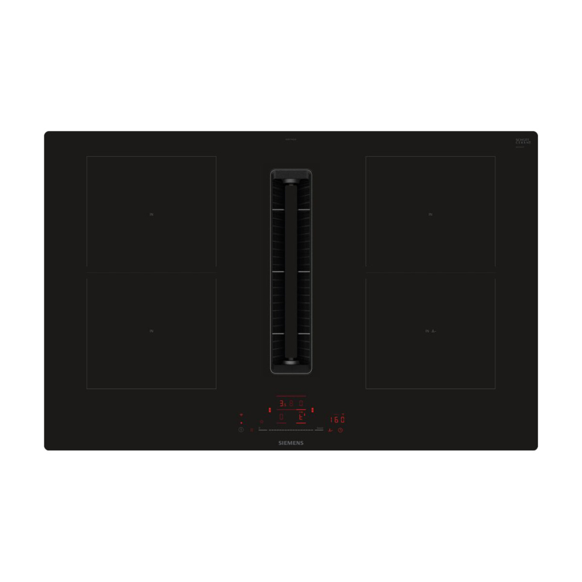 Płyta zintegrowana Siemens ED811HQ26E iQ500 z wyciągiem 80 cm
