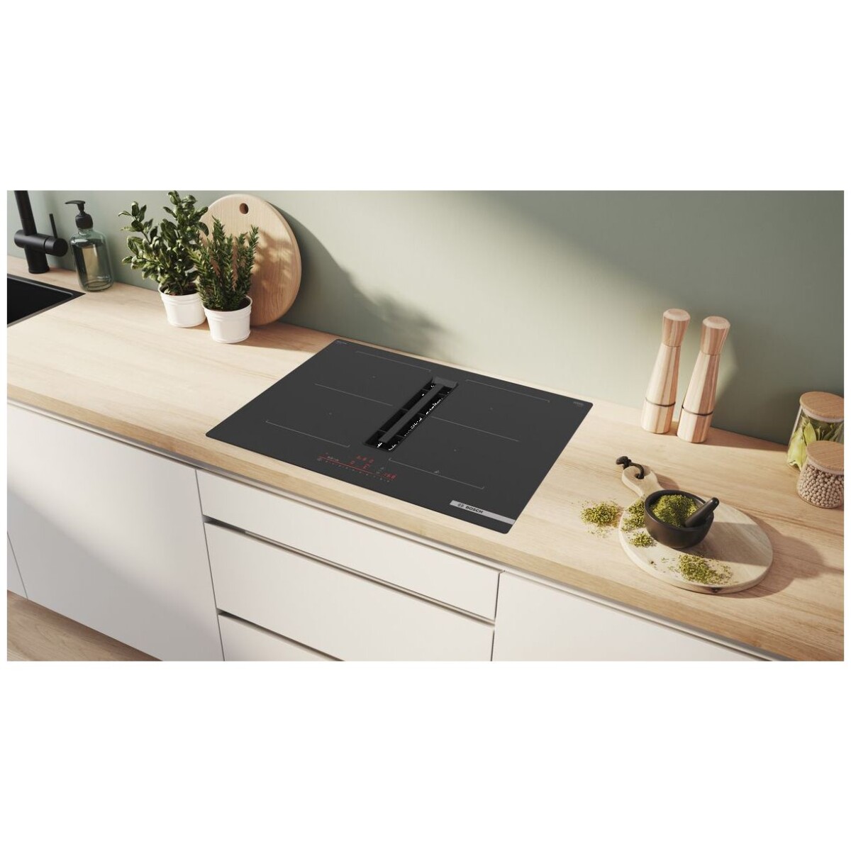 Płyta zintegrowana z wyciągiem Bosch PVQ711H26E 70 cm Serie 6 - obrazek 4
