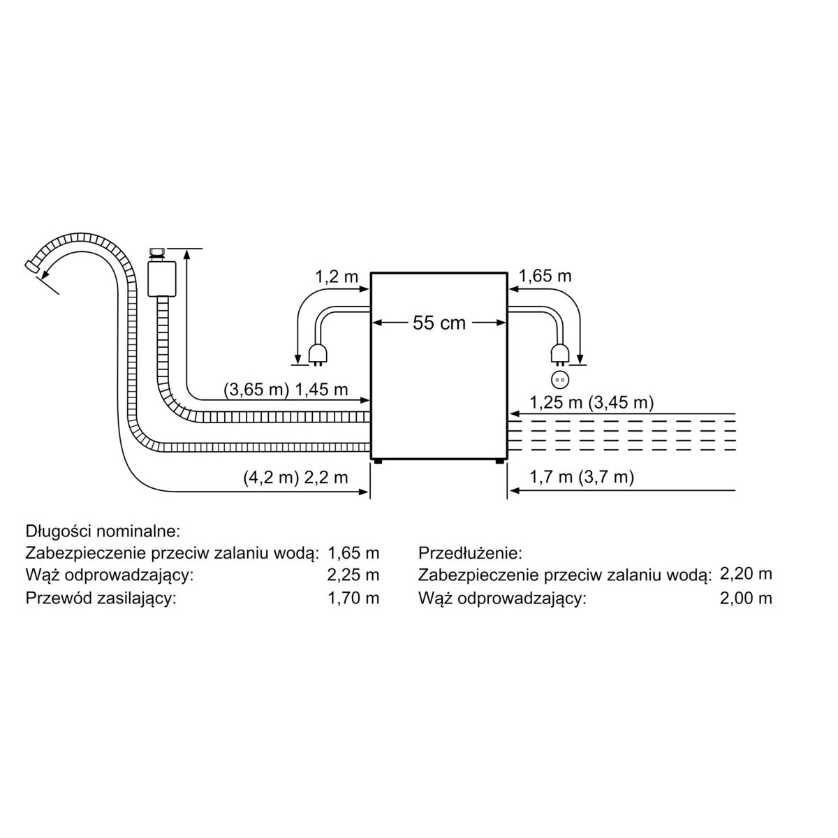 Zmywarka modułowa do zabudowy SC05IB00TE iQ500 60 cm Czarny - obrazek 7