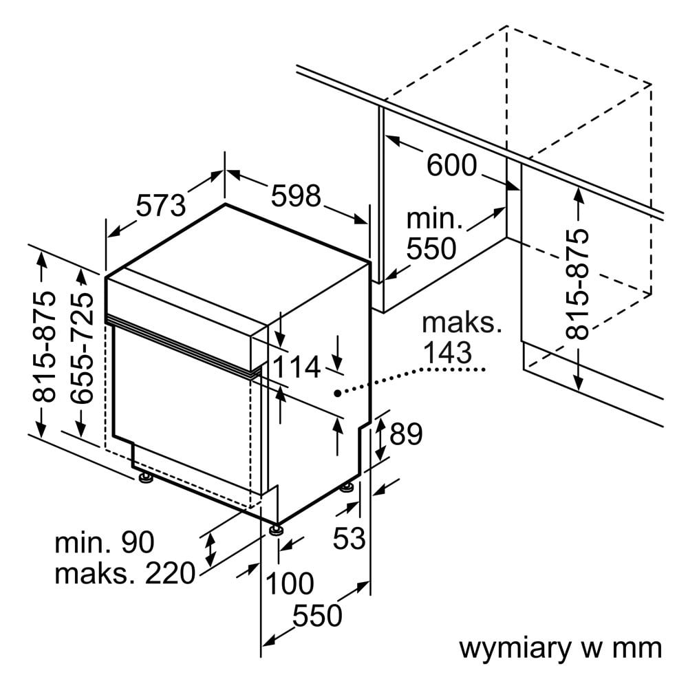 ZMYWARKA iQ300 SN53ES14VE - obrazek 3