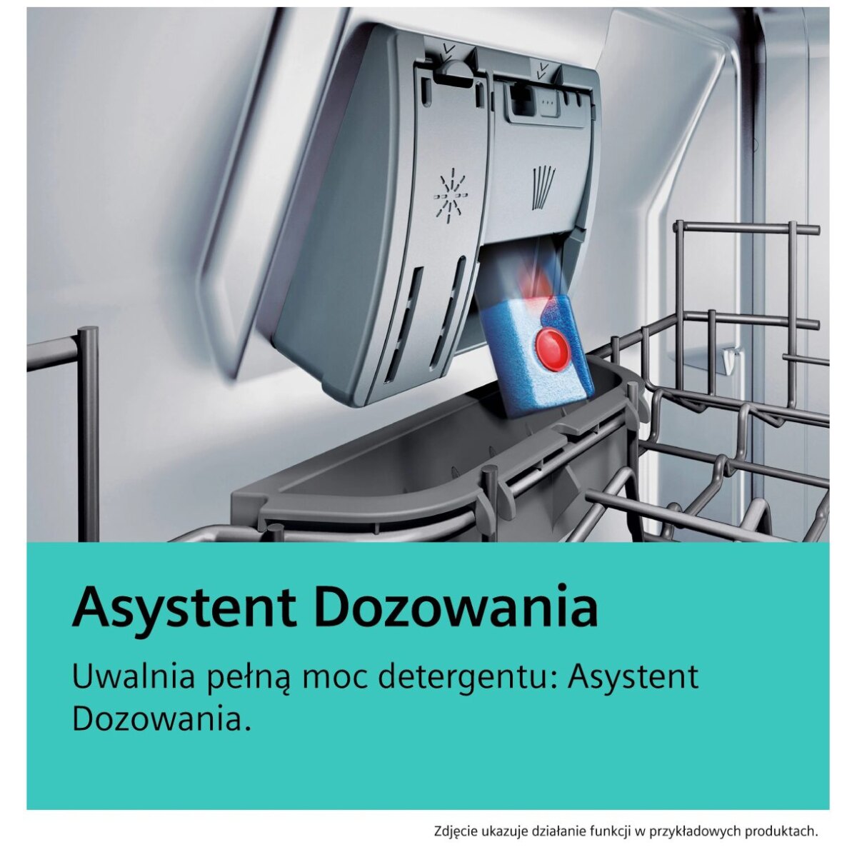 Zmywarka Siemens iQ300 SN63HX06CE do zabudowy 60 cm - obrazek 4