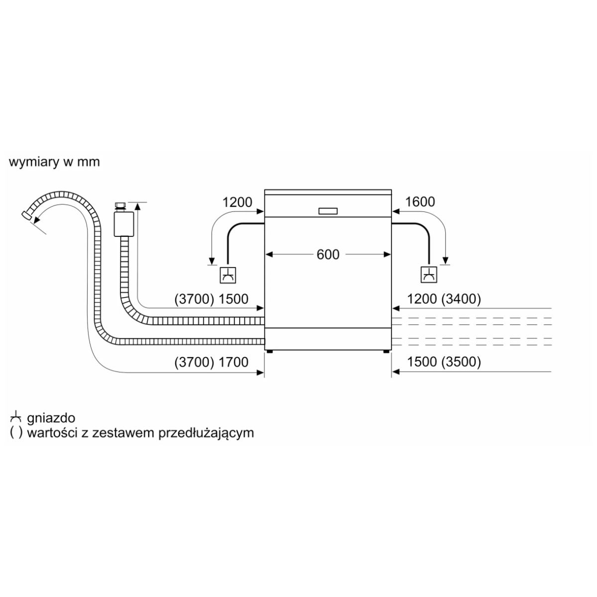 Zmywarka Siemens iQ300 SN63HX06CE do zabudowy 60 cm - obrazek 13