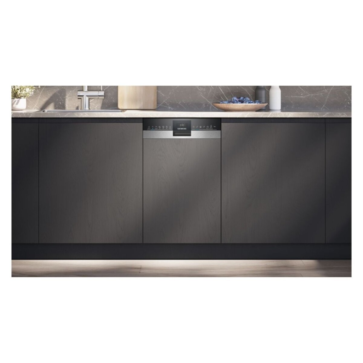 Zmywarka do zabudowy z panelem Siemens SR53ES25KE iQ300 45 cm stal szczotkowana - obrazek 2