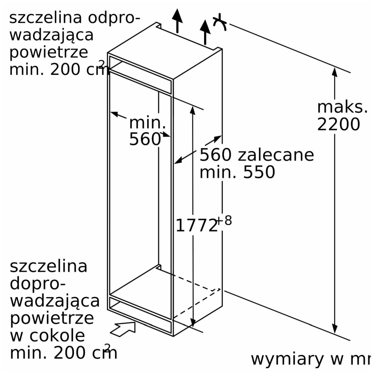 Chłodziarko-zamrażarka Siemens iQ500 KI86NADD0 do zabudowy 60 cm - obrazek 12