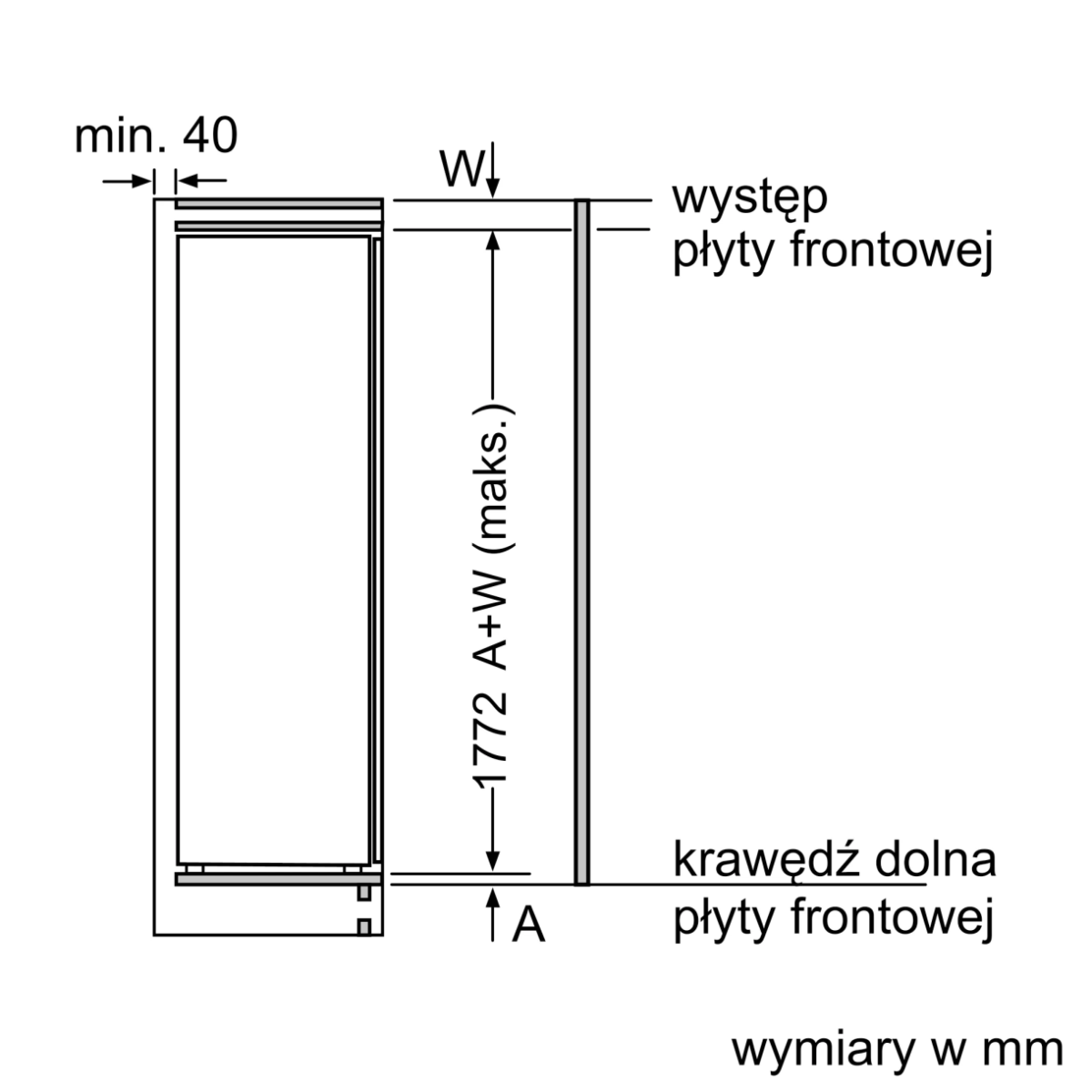 Chłodziarko-zamrażarka Siemens iQ500 KI82LADD0 do zabudowy 60 cm - obrazek 6