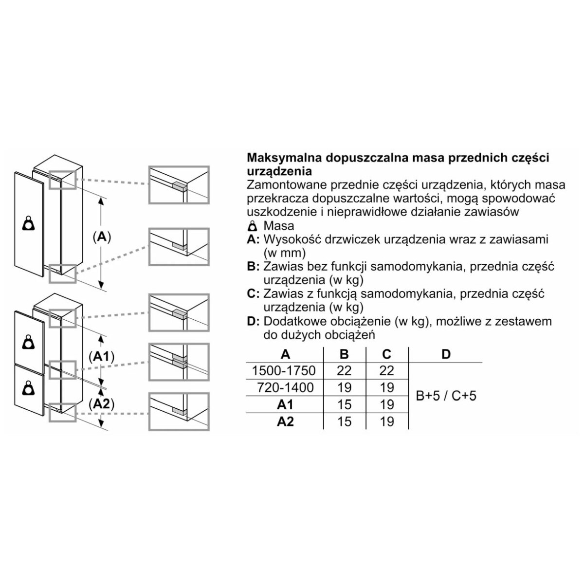 Chłodziarko-zamrażarka Siemens iQ500 KI82LADD0 do zabudowy 60 cm - obrazek 8