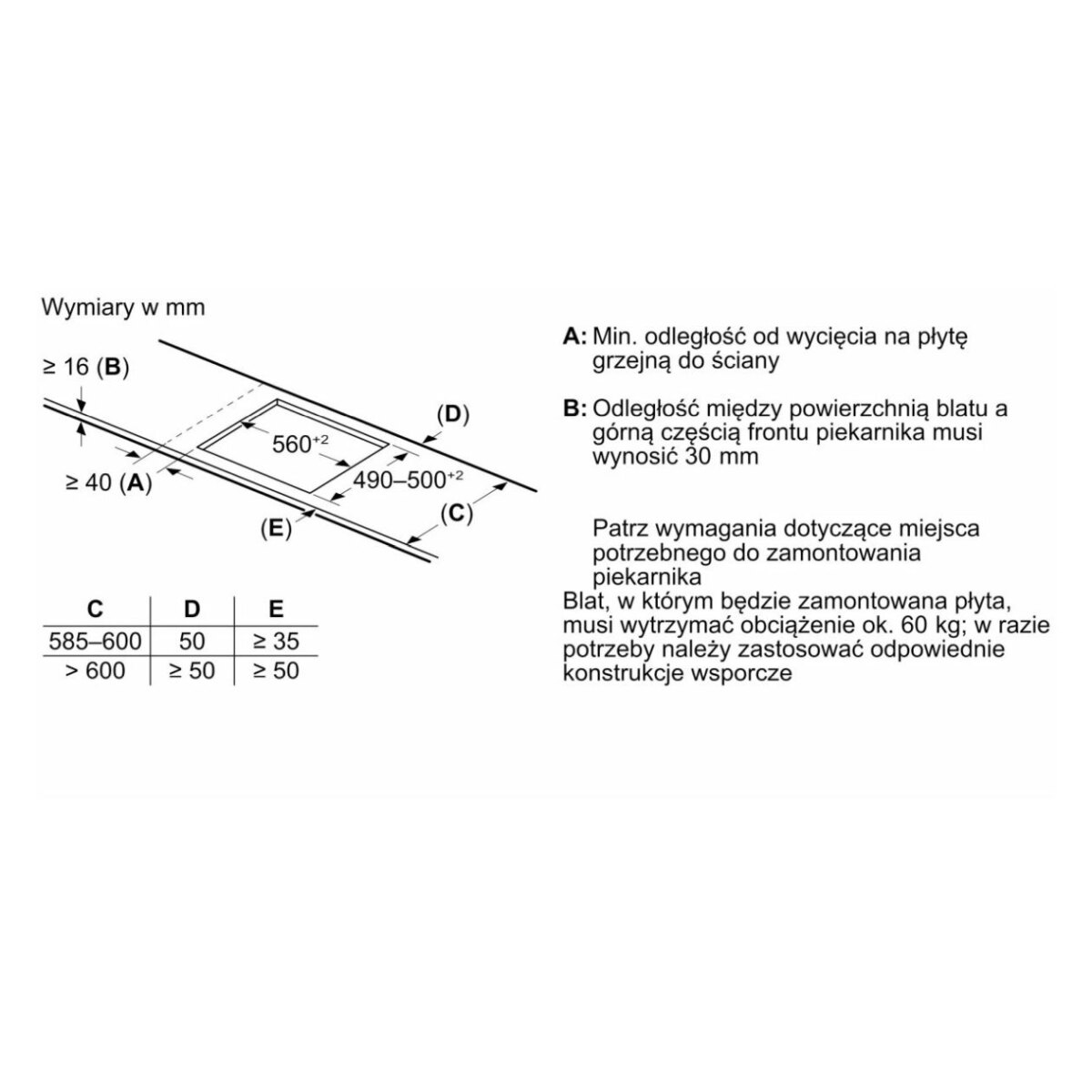 Płyta indukcyjna Siemens ED61AHSC1E iQ500 60 cm czarny mat montaż nablatowy - obrazek 7