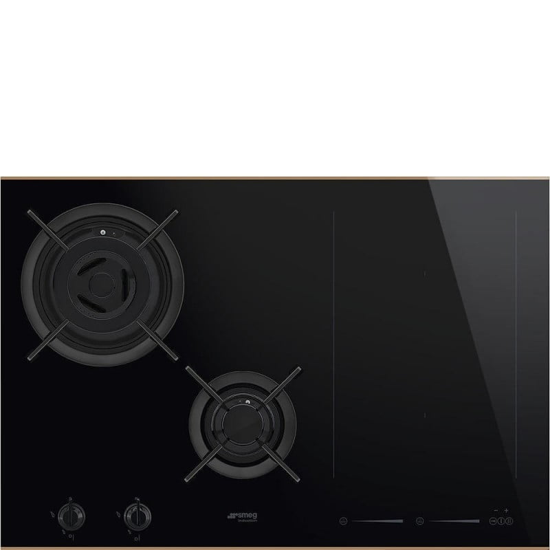 PŁYTA INDUKCYJNO-GAZOWA SMEG PM6721WLDR