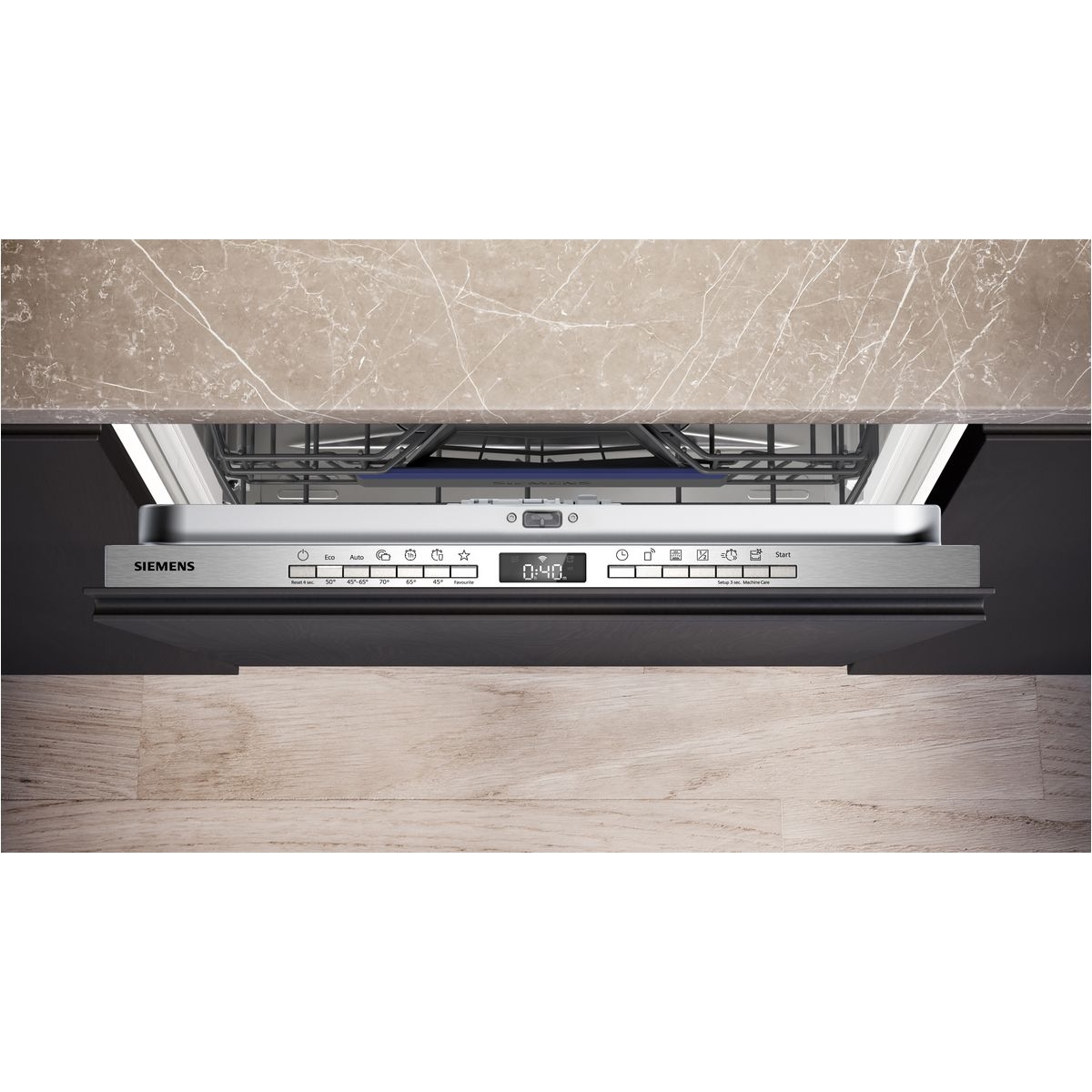 Zmywarka Siemens do zabudowy SN73HX14CE iQ300 w pełni zintegrowana 60 cm Zawiasy ślizgowe vario - obrazek 3