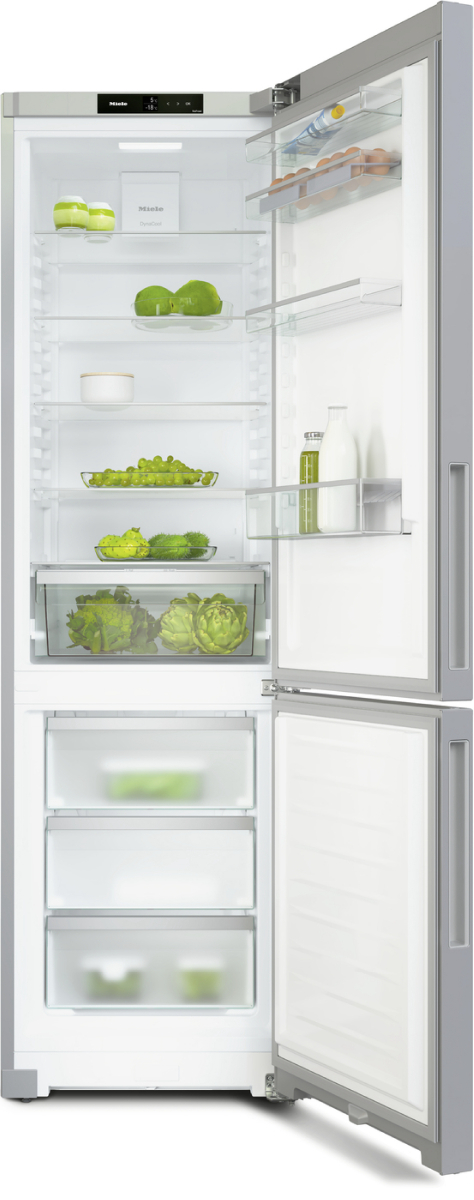 Wolnostojąca chłodziarko-zamrażarka z DailyFresh, NoFrost i ComfortClean KFN 4395 DD Miele - obrazek 4