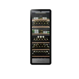 Winiarka wolnostojąca dwustrefowa piwnica na wino APOGEE250DZ 247 butelek