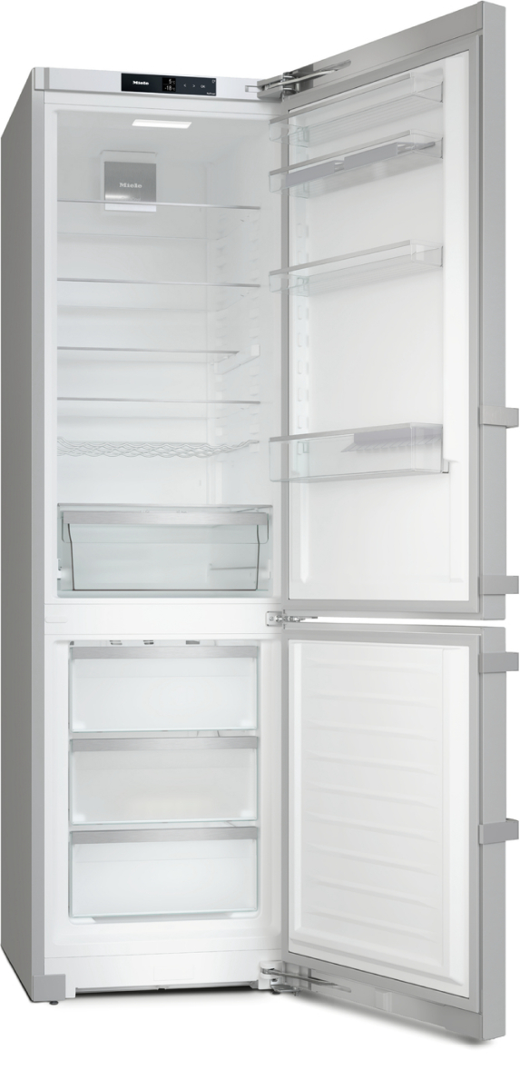 Wolnostojąca chłodziarko-zamrażarka z DailyFresh, NoFrost i ComfortClean KFN 4795 DD CleanSteel Miele - obrazek 3
