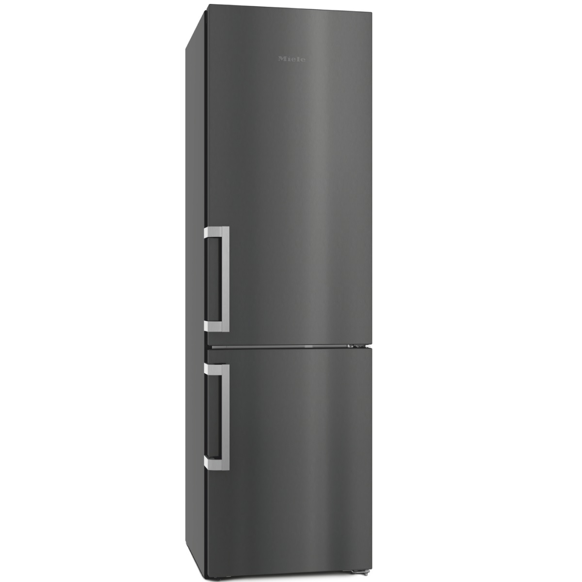 Wolnostojąca chłodziarko-zamrażarka z DailyFresh, NoFrost i ComfortClean KFN 4795 DD Blacksteel Miele