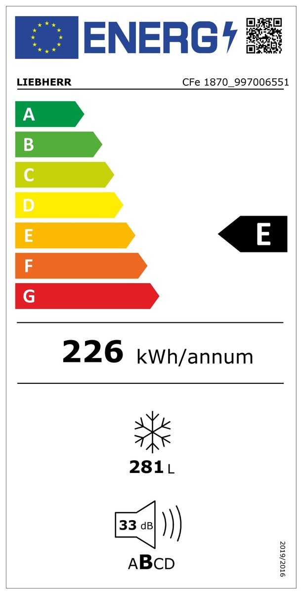 Zamrażarka skrzyniowa CFe 1870 Pure - obrazek 4