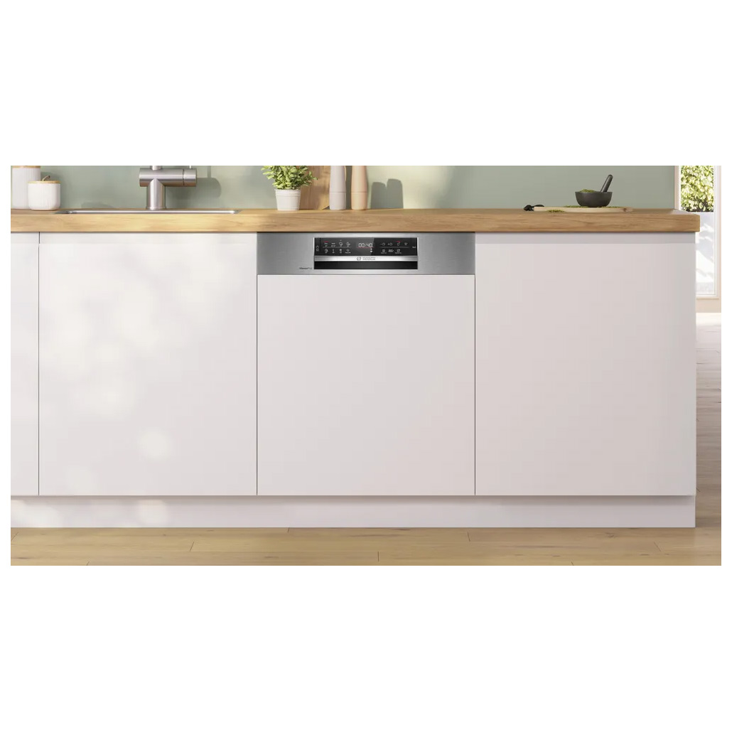 Zmywarka Bosch SMI6ECS10E Serie 6 do zabudowy z panelem 60 cm Stal szczotkowana - obrazek 4