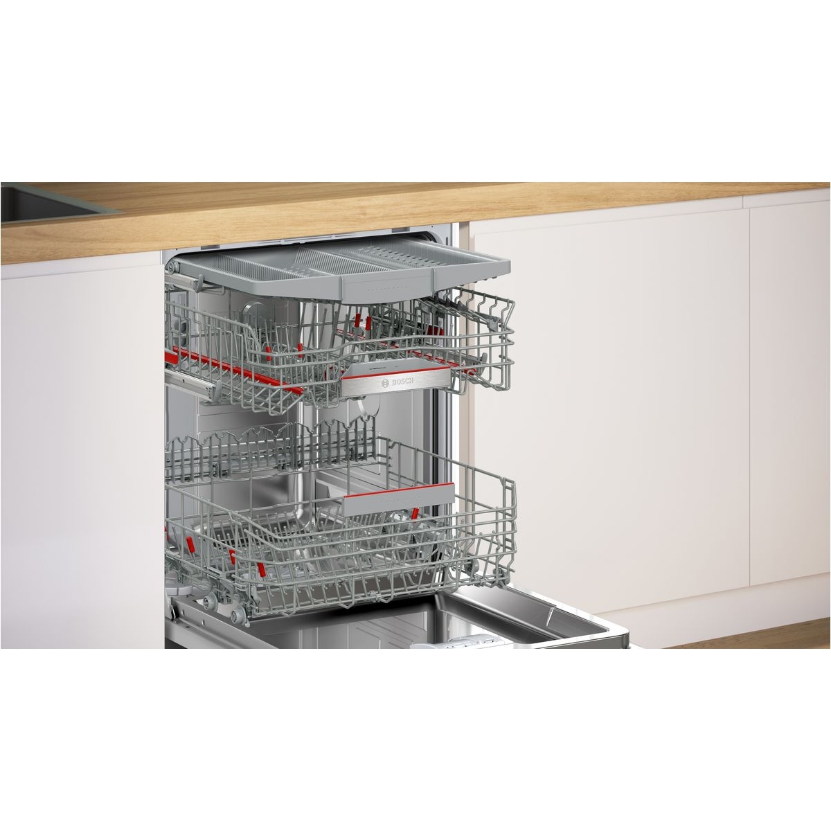 Zmywarka do zabudowy w pełni zintegrowana Bosch SMT6ECX12E 60 cm Serie 6 Zawiasy ślizgowe Vario - obrazek 7