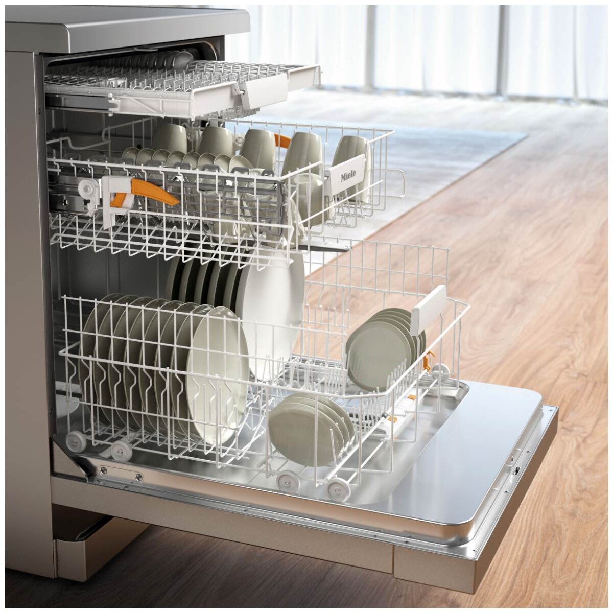 Zmywarka wolnostojąca MIELE G 5110 SC Front Active Front CleanSteel - obrazek 5