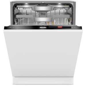 Zmywarki z ukrytym panelem MIELE G 7980 SCVi AutoDos K2O CleanSteel/ObsidianBlack