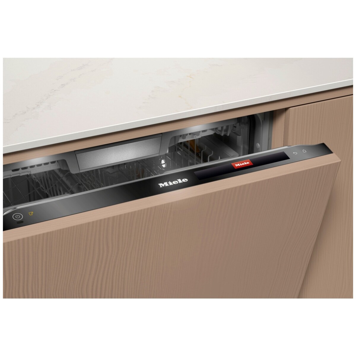 Zmywarki z ukrytym panelem MIELE G 7980 SCVi AutoDos K2O CleanSteel/ObsidianBlack - obrazek 2