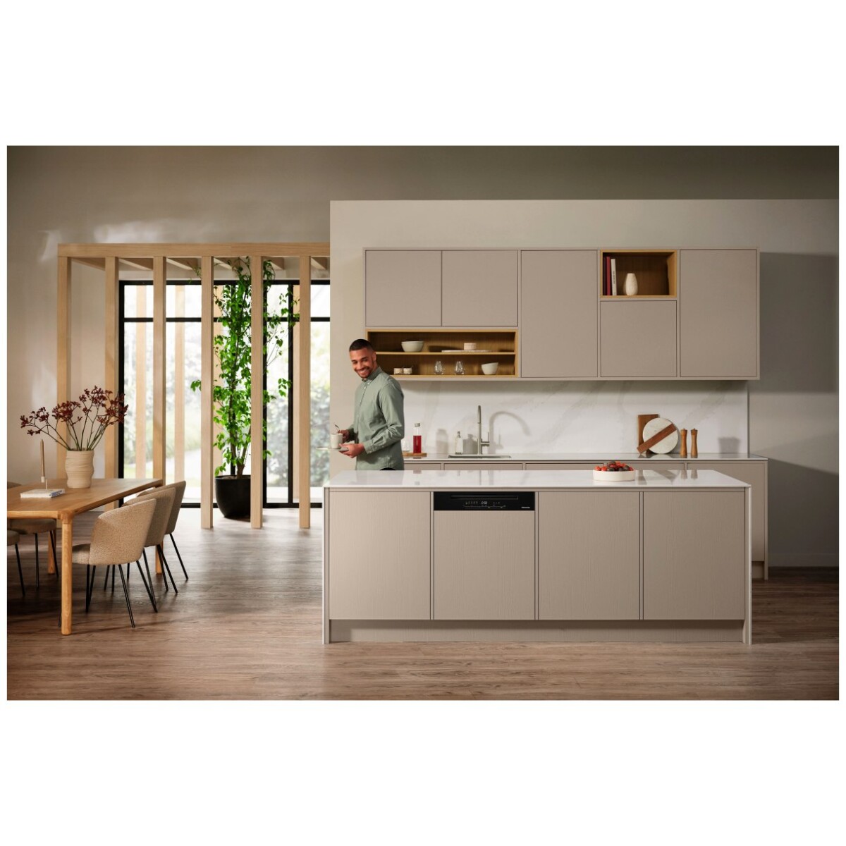 Zmywarka do zabudowy MIELE G 5310 SCi Active Plus Obsidianblack z zewnętrznym panelem - obrazek 5