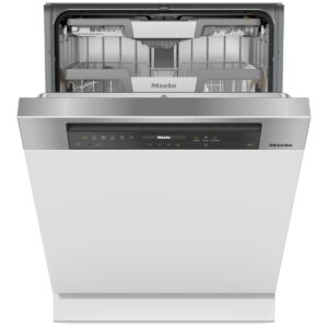 Zmywarki z zewnętrznym panelem MIELE G 7605 SCi XXL AutoDos Stal szlachetna CleanSteel
